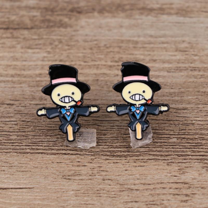 Cartoon Stud Earrings For Woman Girls Kids Party Jewelry Anime Earrings Gift