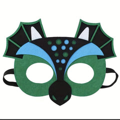 Dinosaur Masquerade Party Eye Mask DIY Halloween Decoration