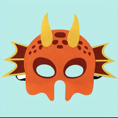 Dinosaur Masquerade Party Eye Mask DIY Halloween Decoration