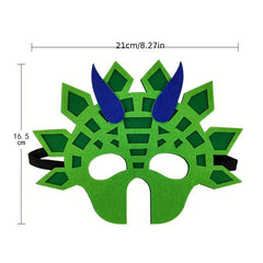 Dinosaur Masquerade Party Eye Mask DIY Halloween Decoration