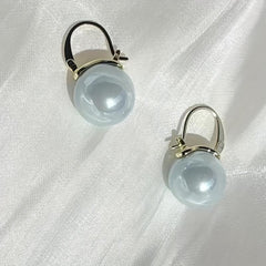 Creative Pearl Earrings Ear Jewelry Retro Ear Buckles