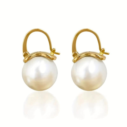 Creative Pearl Earrings Ear Jewelry Retro Ear Buckles