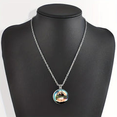 Funny Crystal Bead Pendant Necklace for Birthday Wedding Anniversary