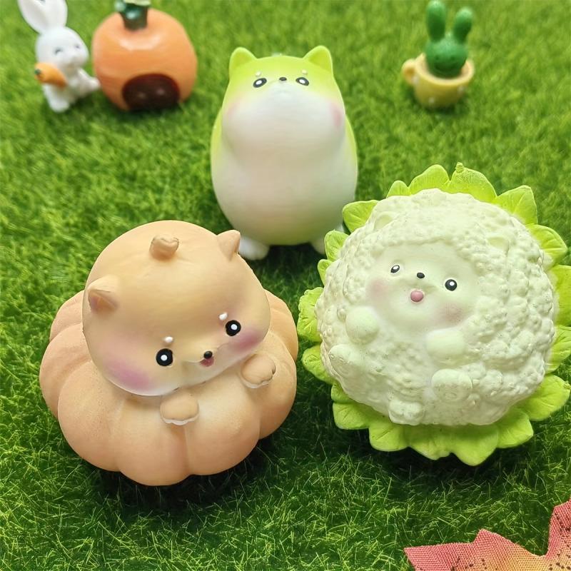 Vegetable Dog Doll for Creative Play