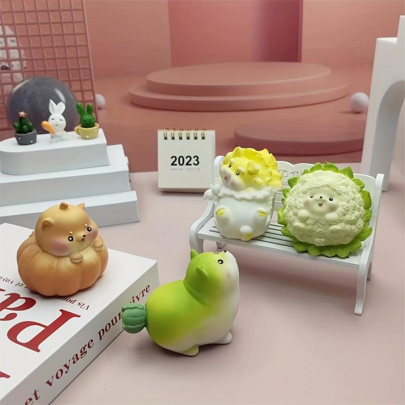 Vegetable Dog Doll for Creative Play