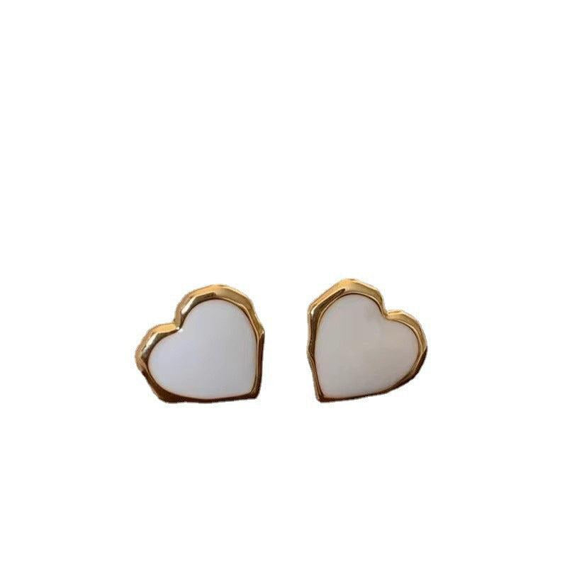 Love Earrings Niche Sense Earrings Temperament Small Earrings