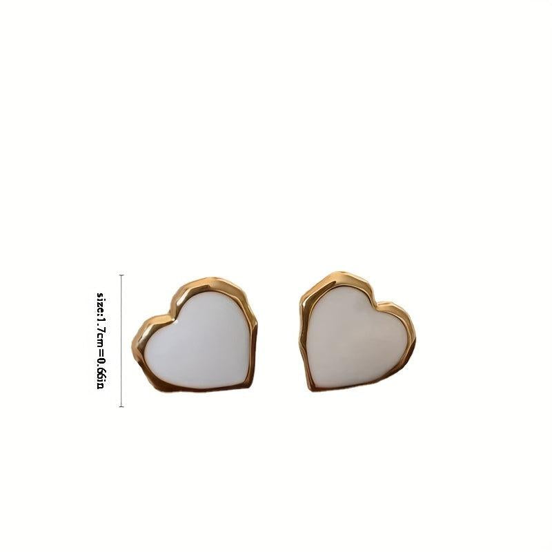Love Earrings Niche Sense Earrings Temperament Small Earrings