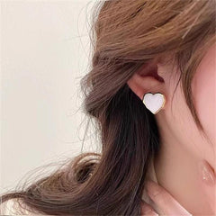 Love Earrings Niche Sense Earrings Temperament Small Earrings