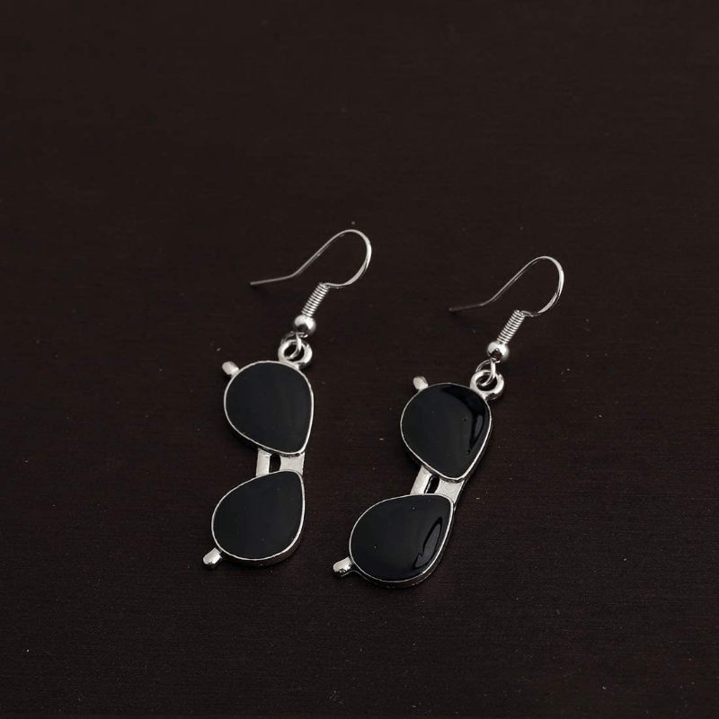 Street Punk Glasses Sunglasses Earrings Rock Party Jewelry