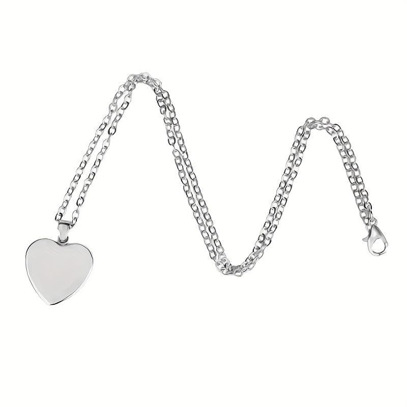 Heart shaped Elephant Necklace Toy For Men Kids Daughters Adults Gift