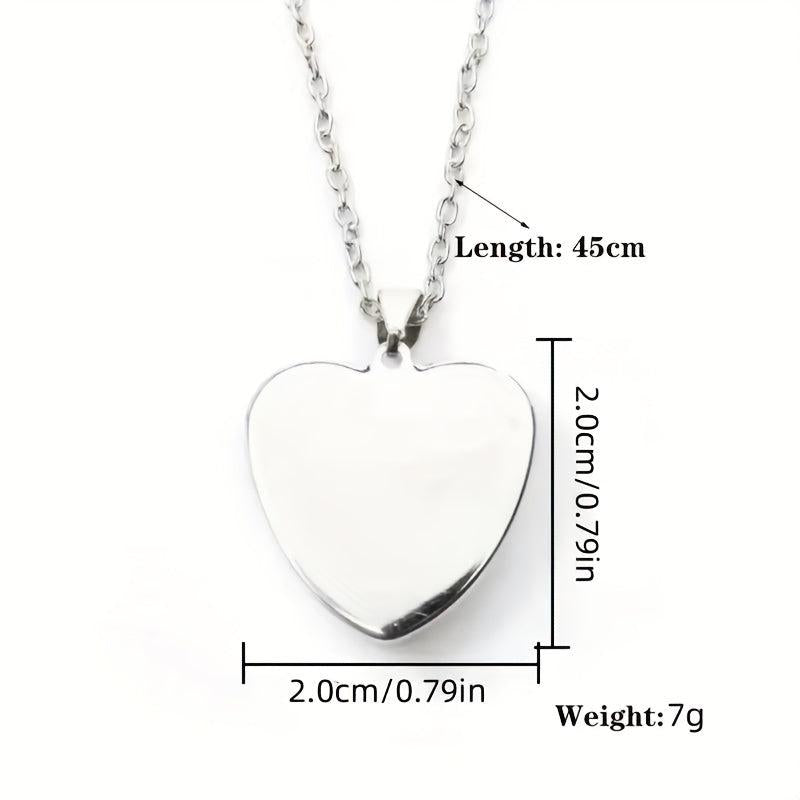 Heart shaped Elephant Necklace Toy For Men Kids Daughters Adults Gift