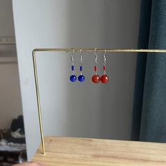 Red Earrings Sweet Earrings Party Jewelry Birthday Holiday Gift