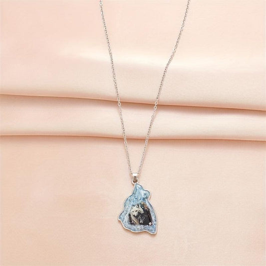 Animal Wolf Pendant Necklace for Party Toy Gift