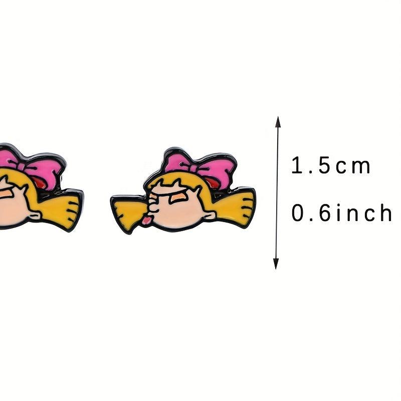 Cartoon Stud Earrings Sweet Party Jewelry Birthday Gift