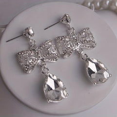 Bridal Rhinestone & Beads Necklace for Weddings