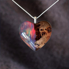 Nature Scenery Mountain River Starry Sky Necklace