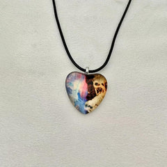 Nature Scenery Mountain River Starry Sky Necklace