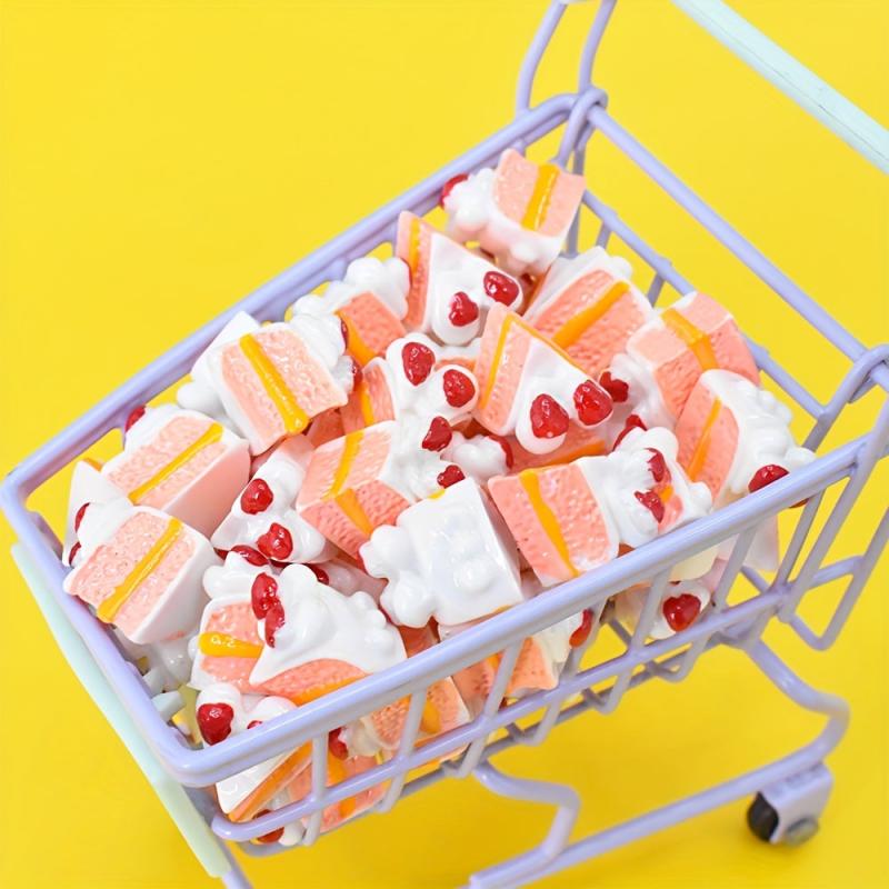 10pcs Strawberry Cake DIY Toy Set for Kids