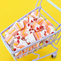 10pcs Strawberry Cake DIY Toy Set for Kids