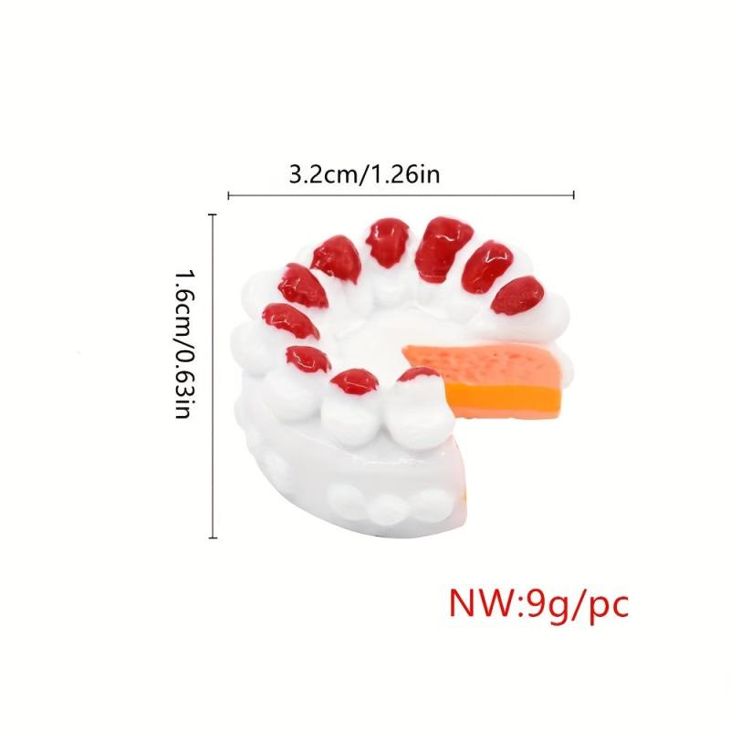 10pcs Strawberry Cake DIY Toy Set for Kids