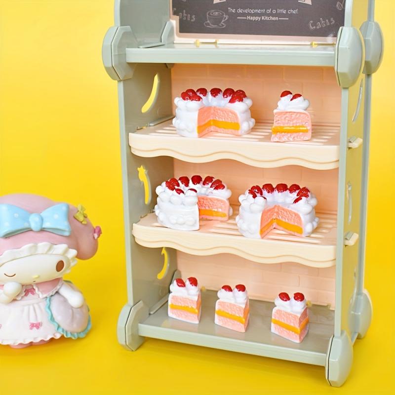 10pcs Strawberry Cake DIY Toy Set for Kids