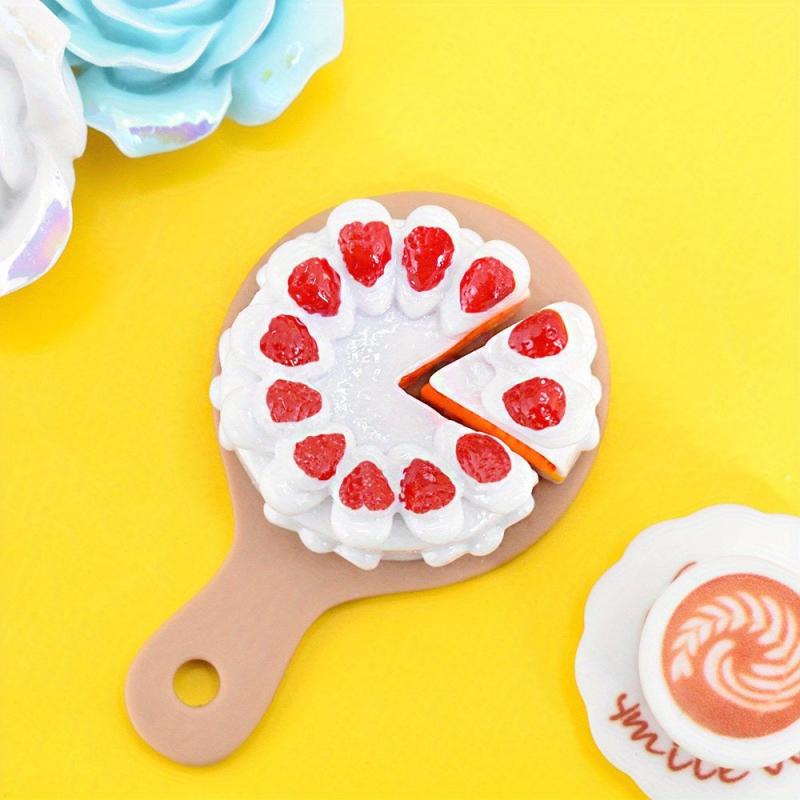 10pcs Strawberry Cake DIY Toy Set for Kids