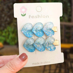 Heart Hair Clip Styling Tool for Girls