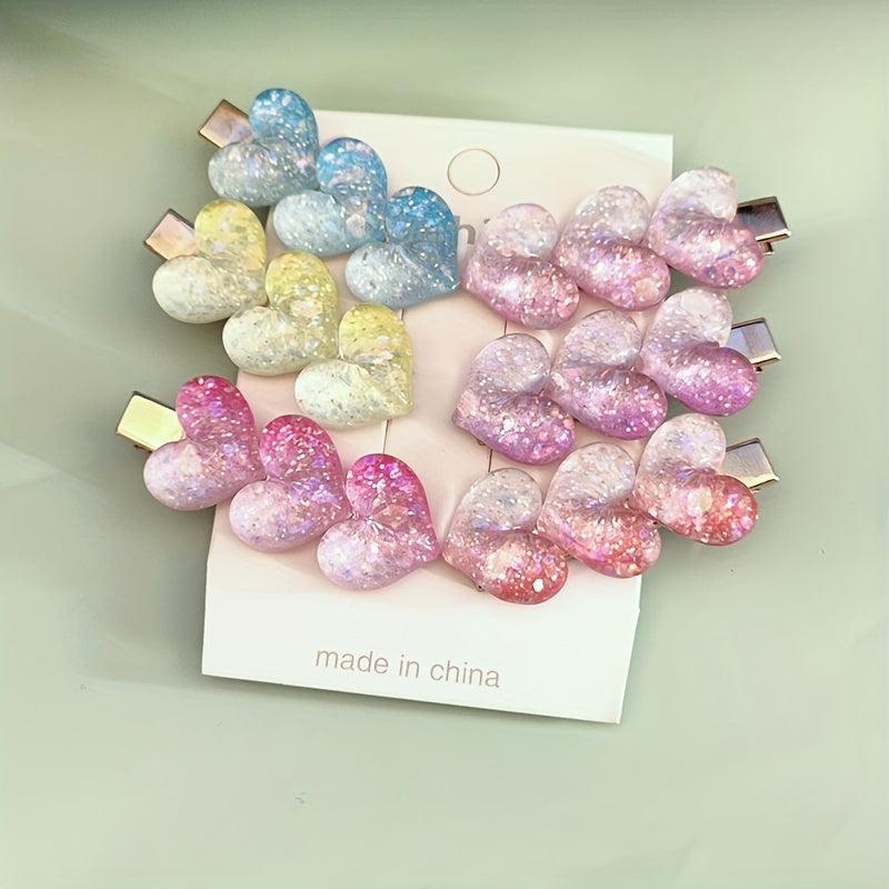 Heart Hair Clip Styling Tool for Girls