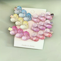 Heart Hair Clip Styling Tool for Girls