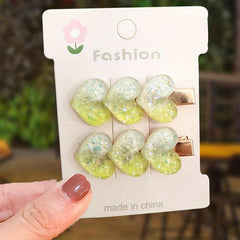 Heart Hair Clip Styling Tool for Girls