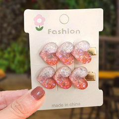 Heart Hair Clip Styling Tool for Girls