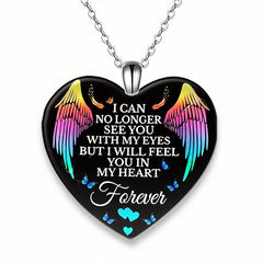 Love Crystal Pendant Necklace Letter Necklace Birthday Gift