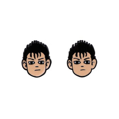 Anime Cartoon Stud Earrings For Girls Kids Jewelry Gift