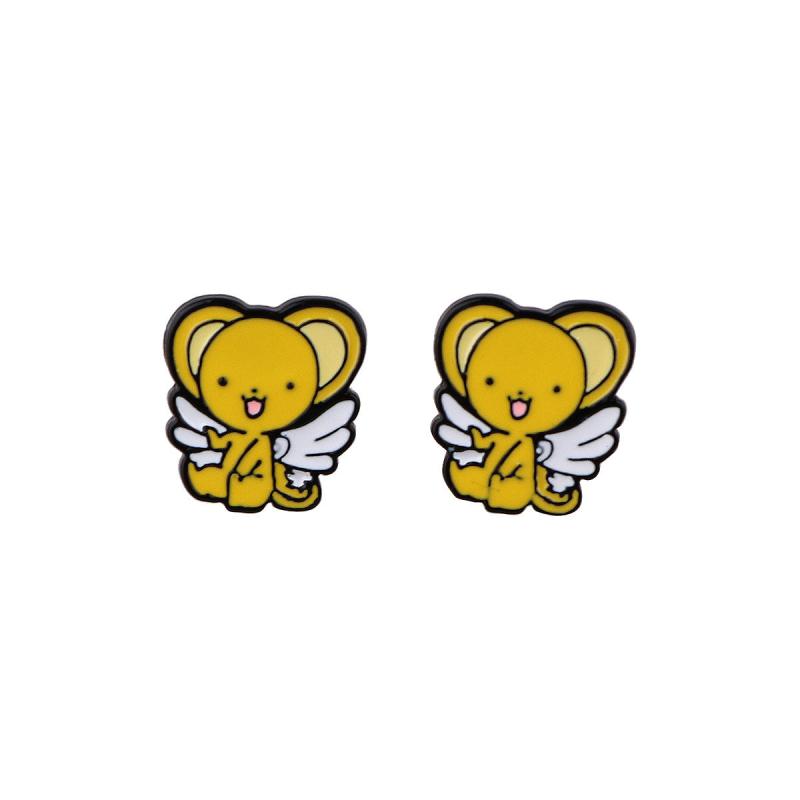 Anime Cartoon Stud Earrings For Girls Kids Jewelry Gift
