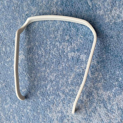 Invisible Hair Scrunchies for Thick Hair, Curly Medium Bands