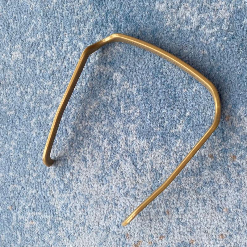 Invisible Hair Scrunchies for Thick Hair, Curly Medium Bands