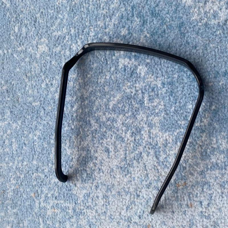 Invisible Hair Scrunchies for Thick Hair, Curly Medium Bands