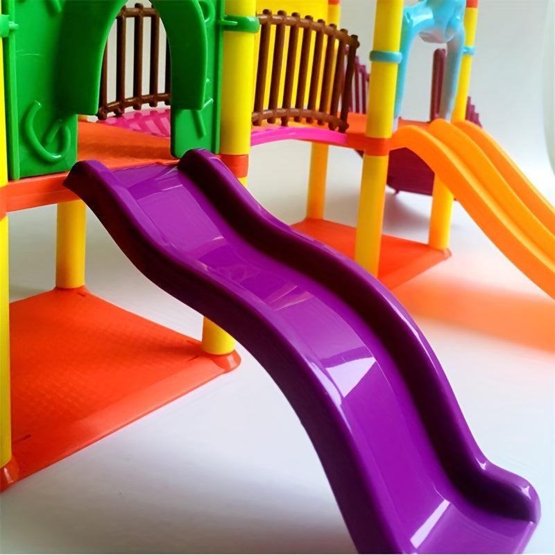 Children's Playground Play House Game Toys DIY Assembled Happy Castle Toys