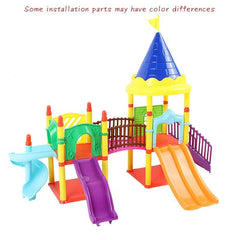 Children's Playground Play House Game Toys DIY Assembled Happy Castle Toys