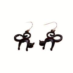 Cat Hook Earrings Halloween Party Jewelry Funny Gift
