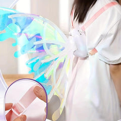 Iridescent Wings Dress Up with Glitter LED Angel Wings