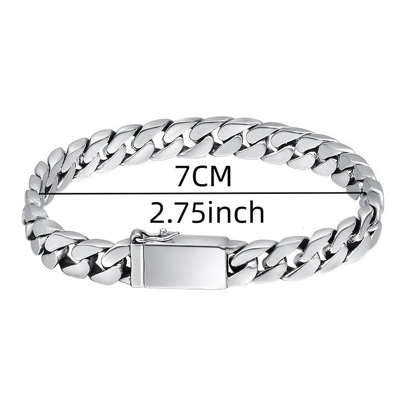 Men's Punk Alloy Letter Bracelet
