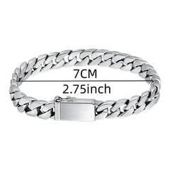 Men's Punk Alloy Letter Bracelet