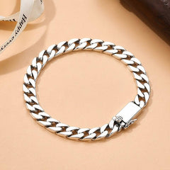 Men's Punk Alloy Letter Bracelet