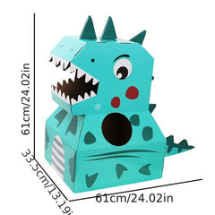 Dinosaur Carton Toy DIY Wearable Carton 1PC