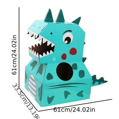 Dinosaur Carton Toy DIY Wearable Carton 1PC