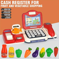 Kids Supermarket Cash Register Toy Set