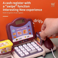 Kids Supermarket Cash Register Toy Set