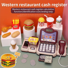 Kids Supermarket Cash Register Toy Set