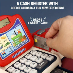 Kids Supermarket Cash Register Toy Set